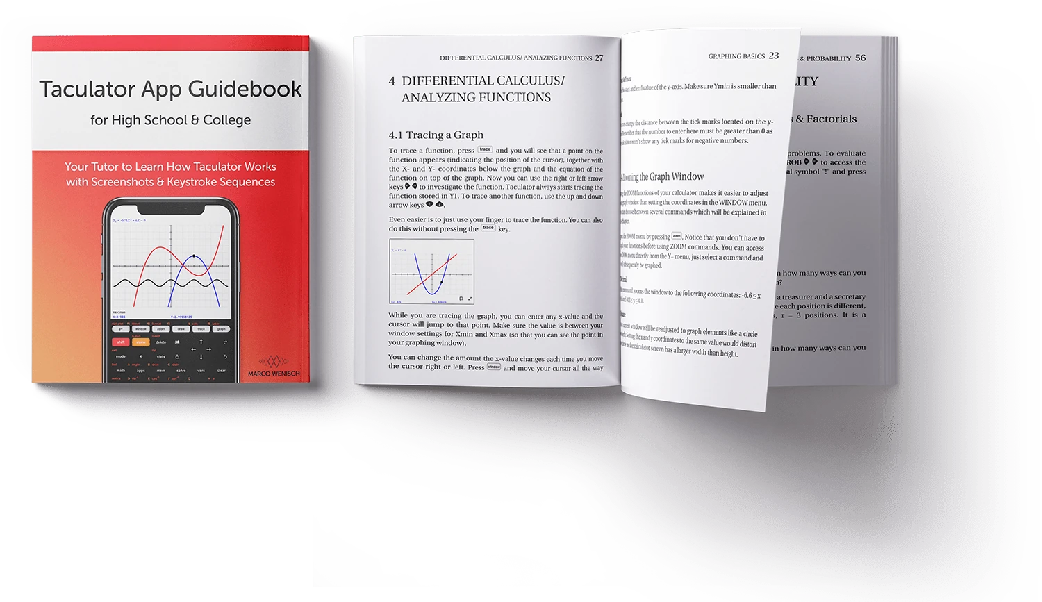 Taculator App Guidebook for High School and College